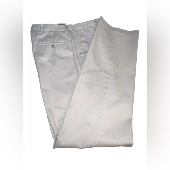 Dockers D 2 sz 32 W x 34 Inseam Stone Khaki twill pants 99% cotton - Picture 7 of 9